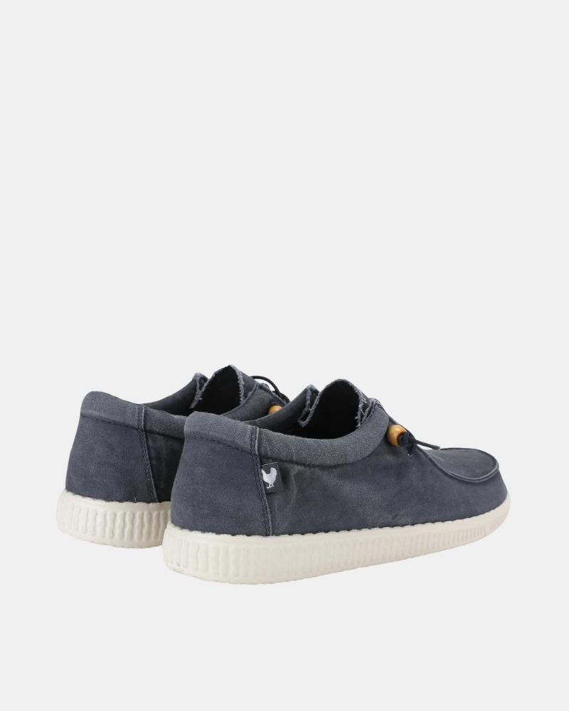  Zapatos Hombre Walkin Pitas Azul WALLABI WASHED