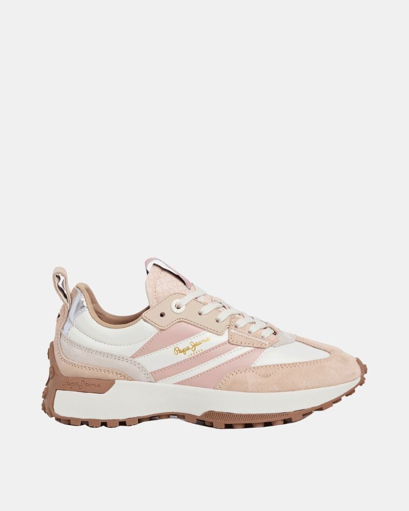  Zapatillas Bajas Mujer PEPE JEANS Beige PLS600032 LUCKY ORIGINAL