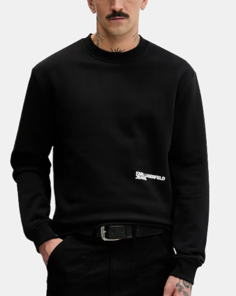  Sudaderas Manga larga Hombre Karl Lagerfeld Negro B1M20052