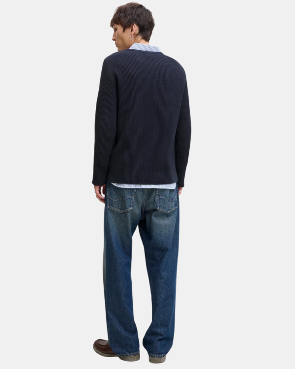  Jersey Manga larga Hombre JACK AND JONES Azul 12278916 PANNEL