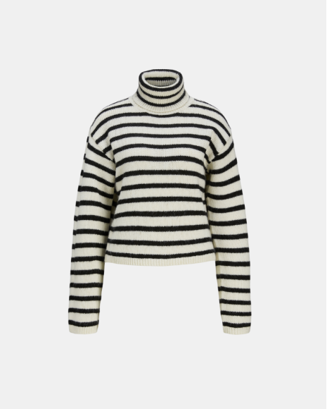  Jersey Manga larga Mujer JACK AND JONES Blanco 12264137 ROSANNA ROLL