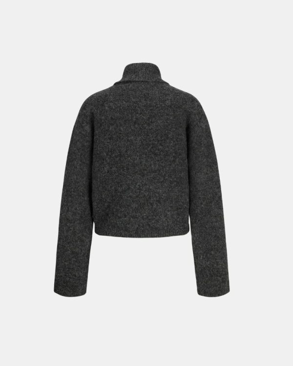  Jersey Manga larga Mujer JACK AND JONES Gris 12264137 ROSANNA ROLL