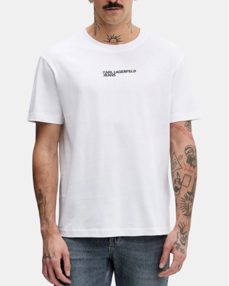  Camisetas Manga corta Hombre Karl Lagerfeld Blanco B1M17067