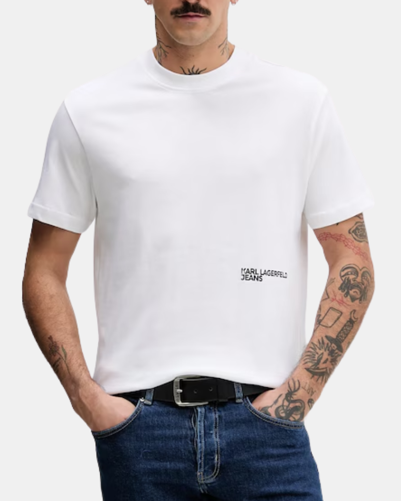  Camisetas Manga corta Hombre Karl Lagerfeld Blanco B1M17069