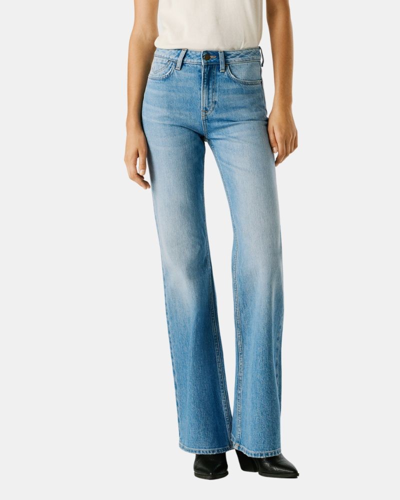  Vaqueros Largos PEPE JEANS PL20508052VC FLARE HW WILLA