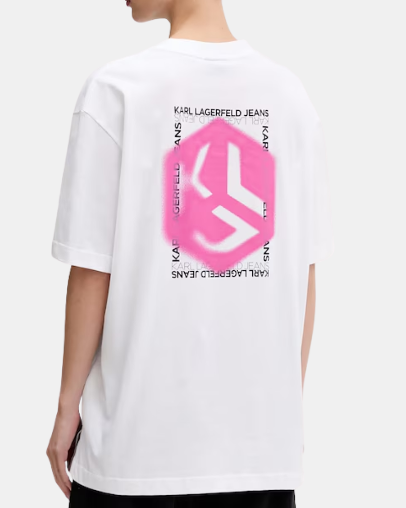  Camisetas Manga corta Mujer Karl Lagerfeld Negro B1W17059