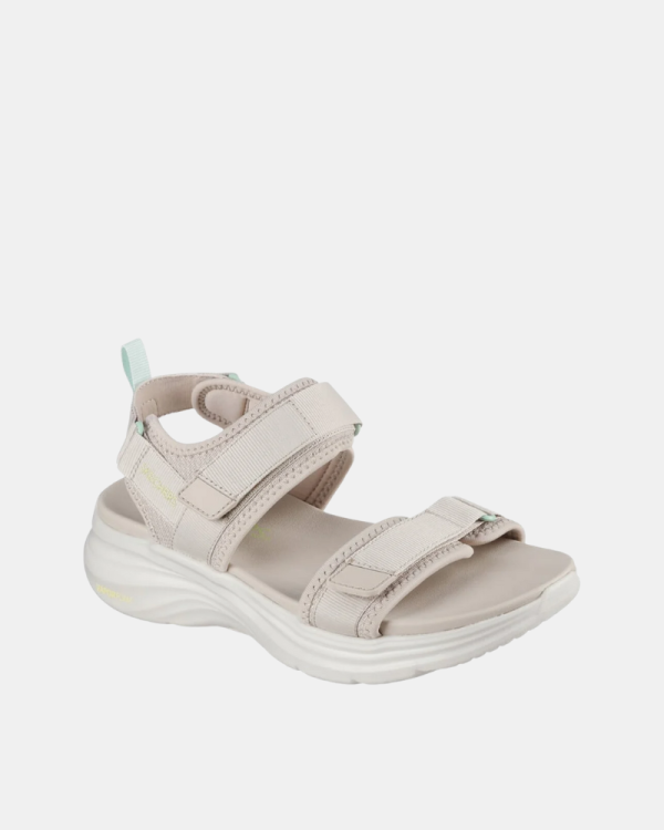  Sandalias Abiertas Mujer SKECHERS Beige 120009 VAPOR FOAM LAIDBACK MOMENTS