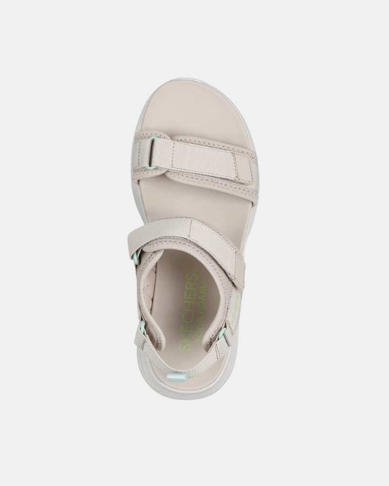  Sandalias Abiertas Mujer SKECHERS Beige 120009 VAPOR FOAM LAIDBACK MOMENTS