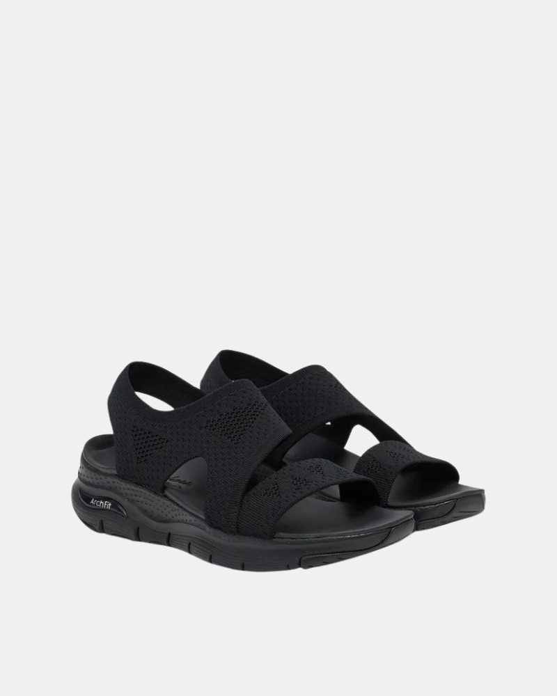 Sandalias fascitis plantar Mujer SKECHERS Negro 119458 ARCH FIT BRIGHTEST DAY