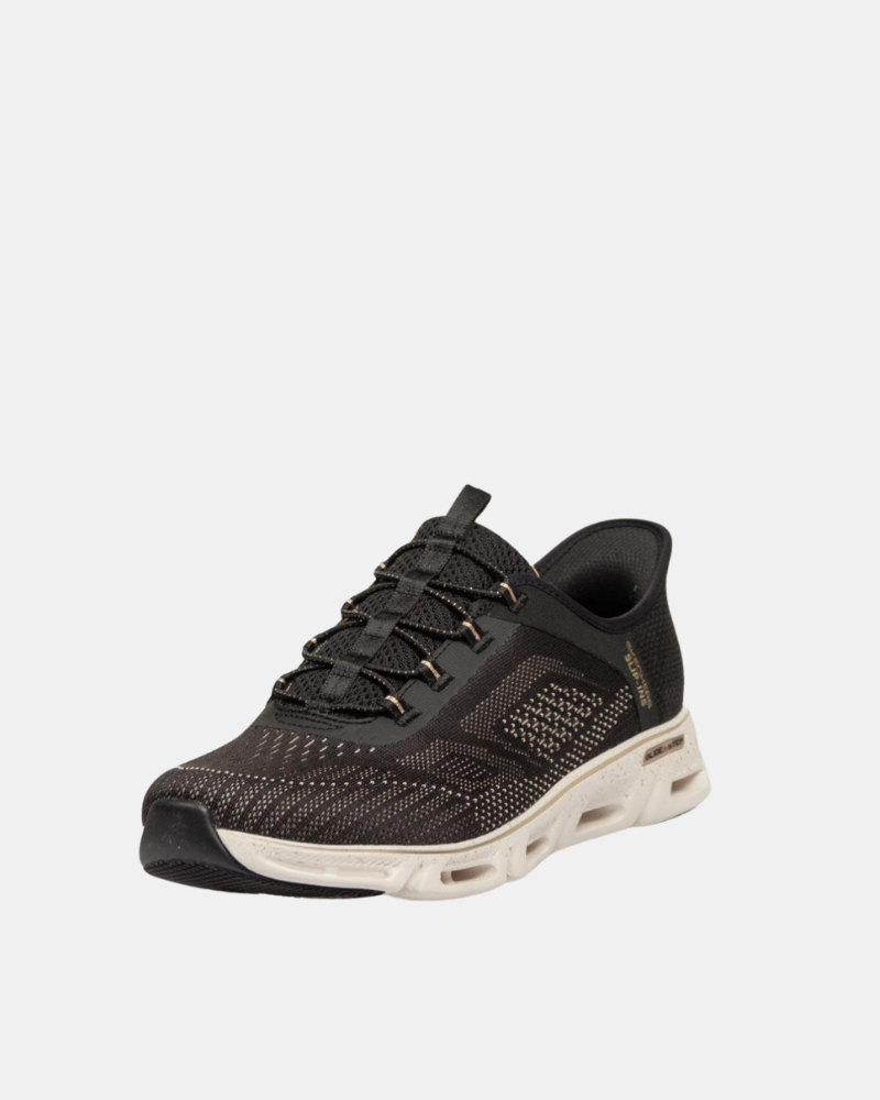  Zapatillas Bajas Mujer SKECHERS Negro 104610 GLIDE STEP GRATIFY