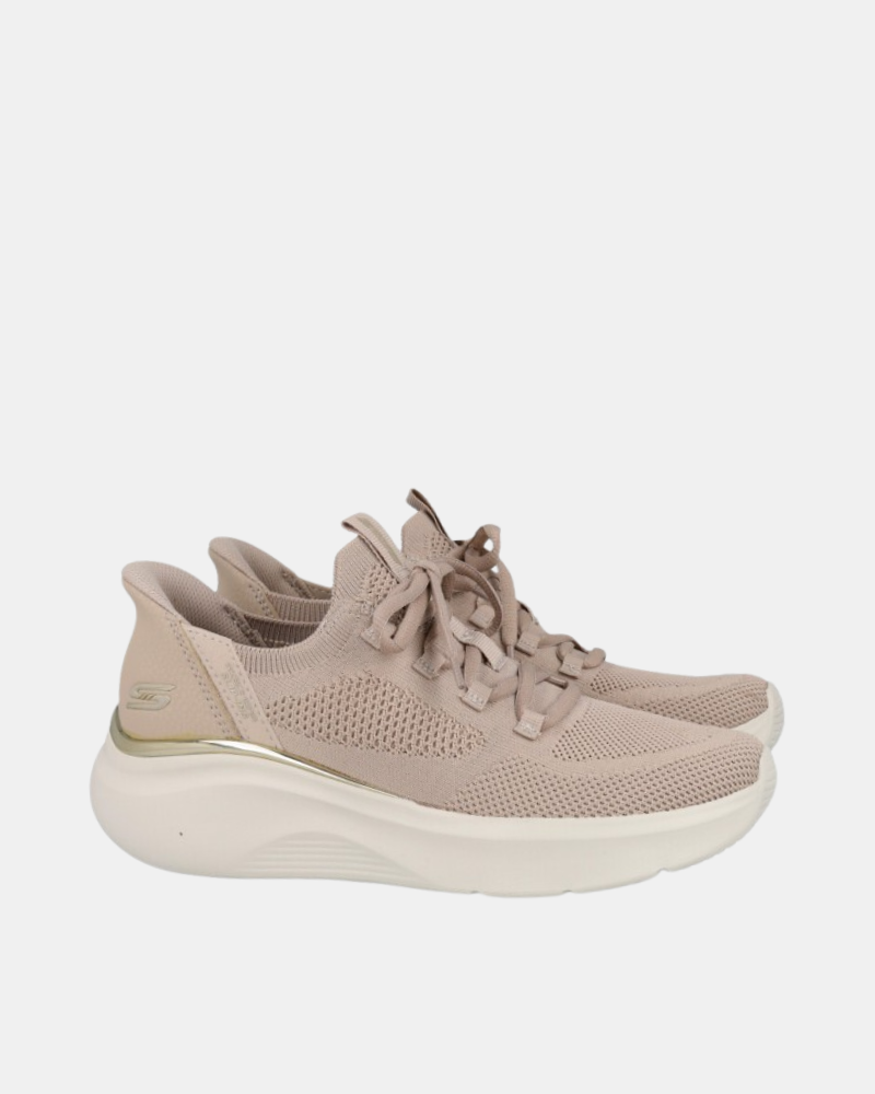  Zapatillas Bajas Mujer SKECHERS Taupe 117617 SLIP INS BOBS B LOVE