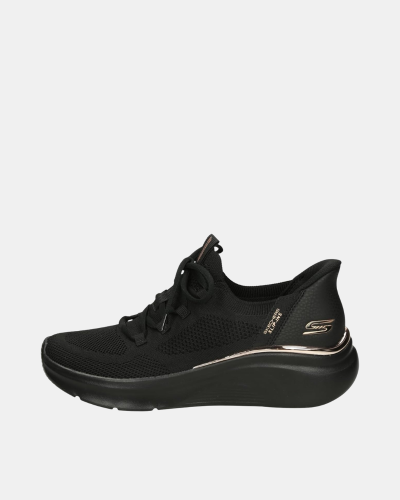 Zapatillas Bajas Mujer SKECHERS Negro 117617 SLIP INS BOBS B LOVE
