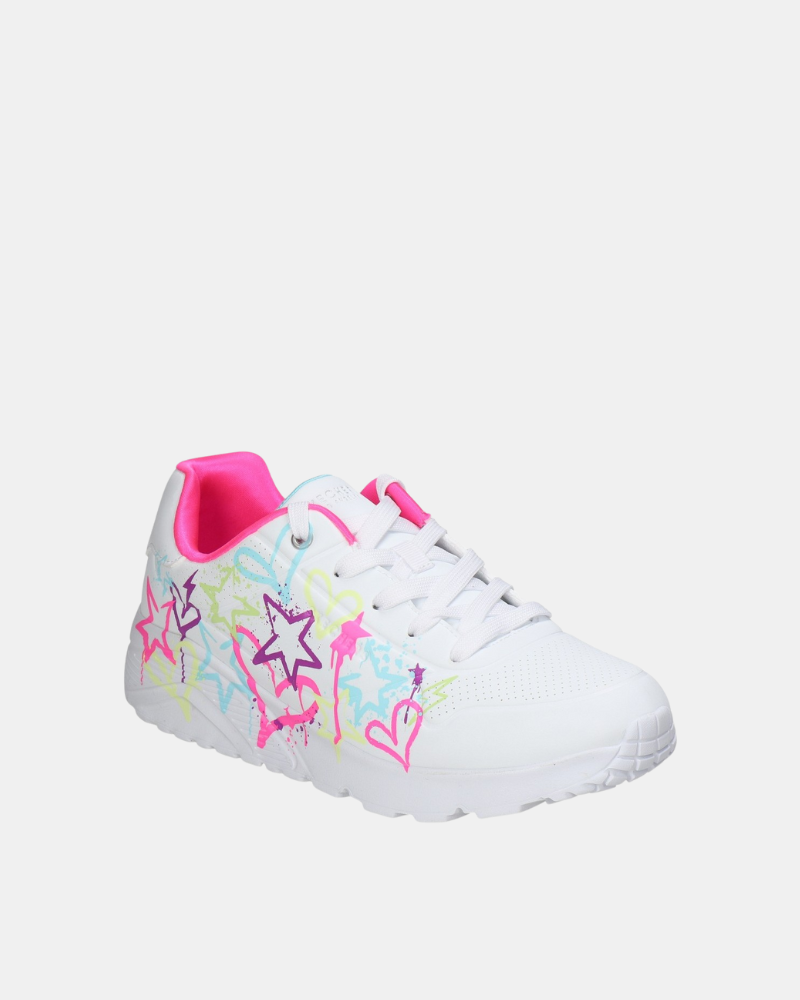  Zapatillas Bajas Infantil SKECHERS Blanco 310391L UNO LITE MY DRIP