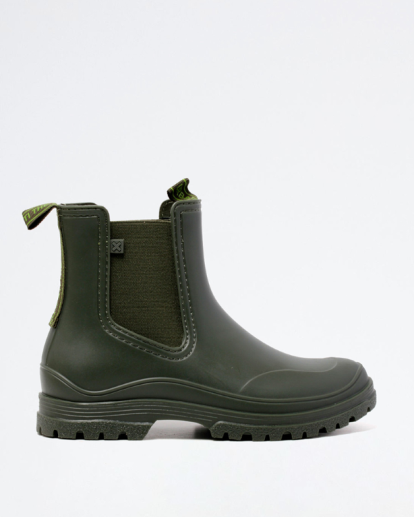 Botas de agua para mujer verdes