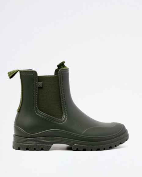 Botas de agua para mujer verdes