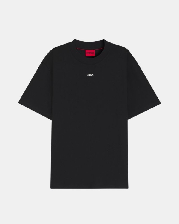  Camisetas Manga corta Hombre HUGO Negro 50488330 DAPOLINO