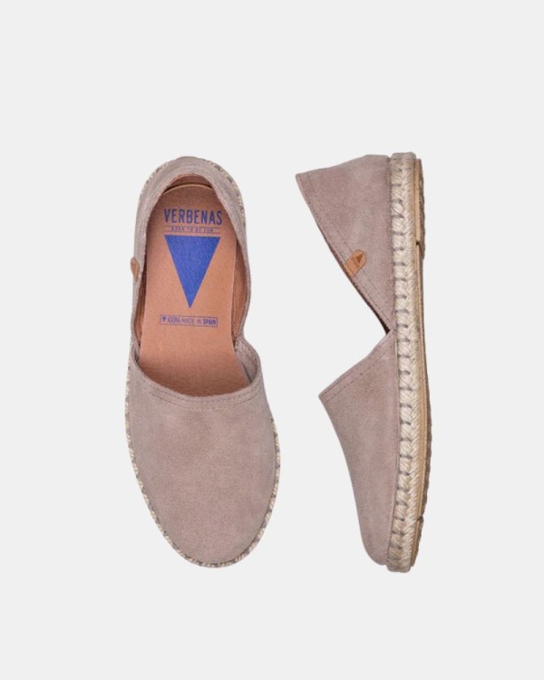  Sandalias Alpargatas Mujer Verbenas Gris CARMEN