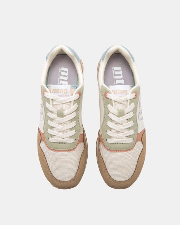  Zapatillas Bajas Mujer MUSTANG Beige 60909