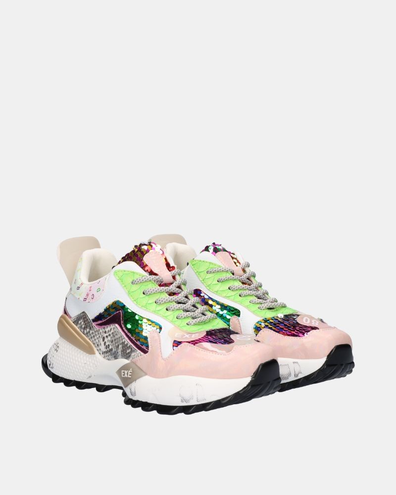 Zapatillas Bajas Mujer EXE Blanco D190608 13
