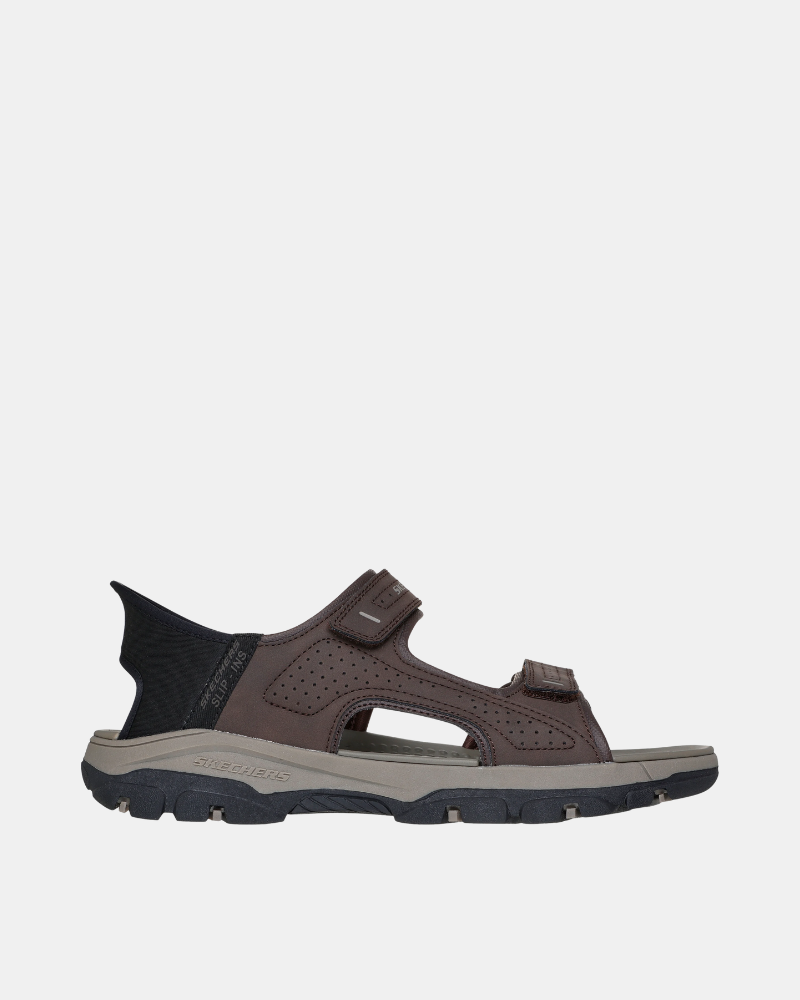 Sandalias Abiertas Hombre SKECHERS Marrón 205289 SLIP INS RELAXED FIT TRESMEN REECE