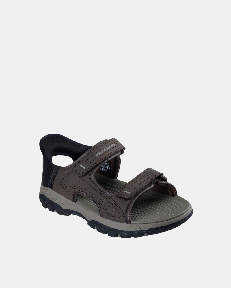  Sandalias Abiertas Hombre SKECHERS Marrón 205289 SLIP INS RELAXED FIT TRESMEN REECE