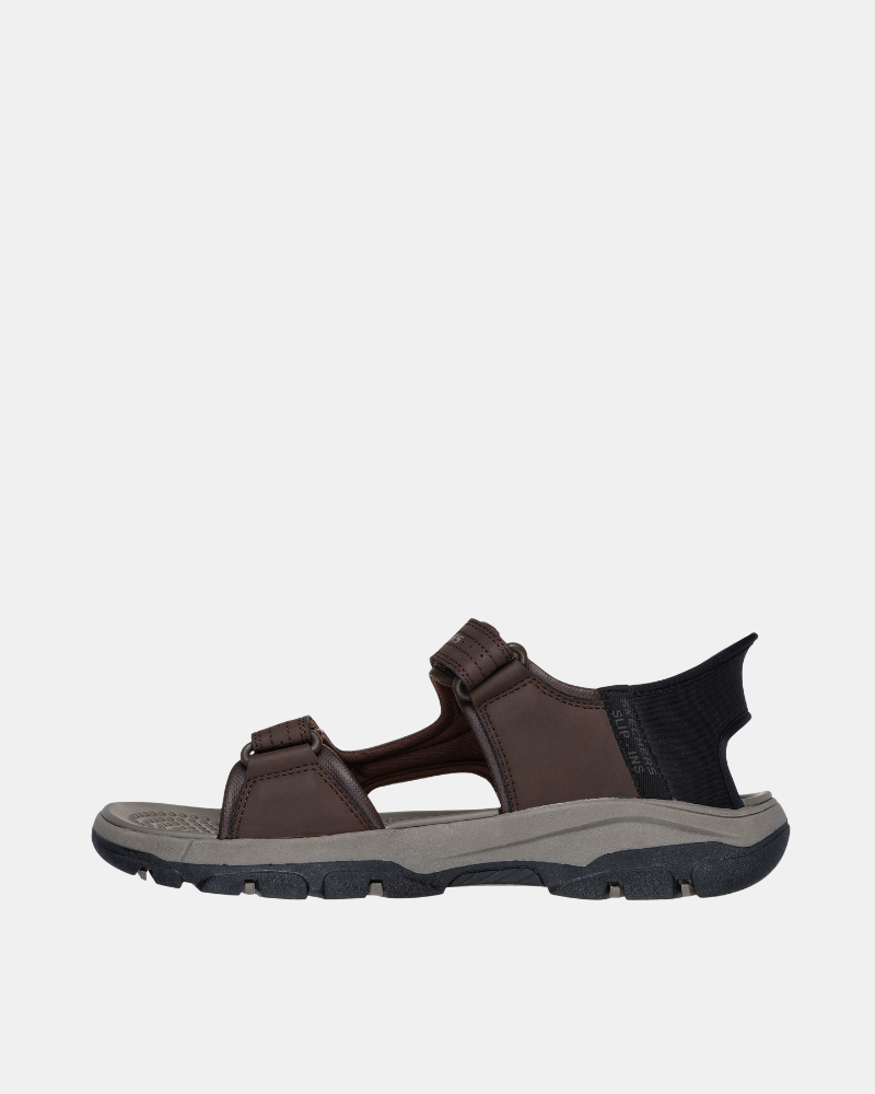  Sandalias Abiertas Hombre SKECHERS Marrón 205289 SLIP INS RELAXED FIT TRESMEN REECE