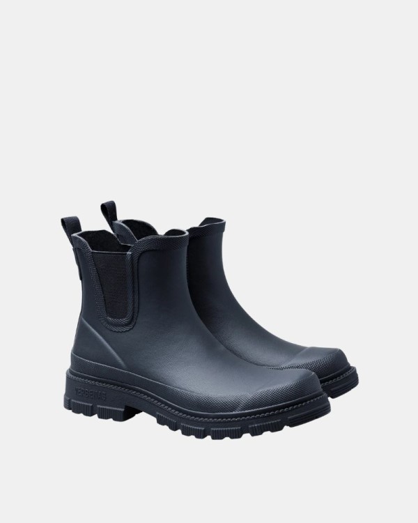 Botas Botas de água Mulher Verbenas Preto LUA MATE COMBI