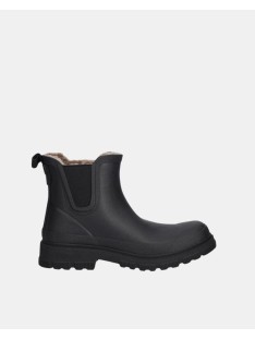 Botas Botas de agua Mujer Verbenas Negro LUA MATE COMBI FUR