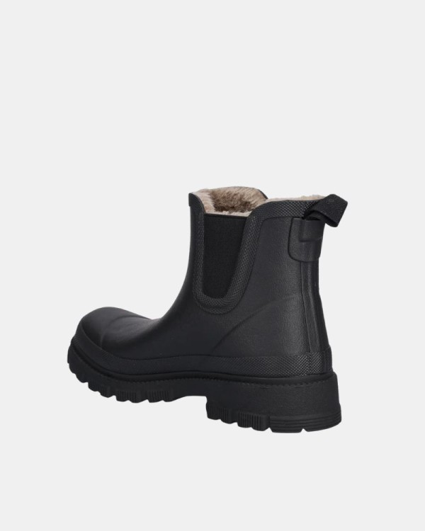 Botas Botas de agua Mujer Verbenas Negro LUA MATE COMBI FUR