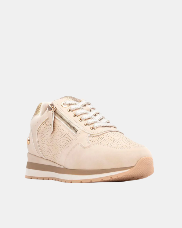 Zapatillas Mujer XTI Beige 145163