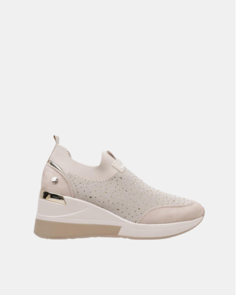Zapatillas Mujer XTI Beige 142418