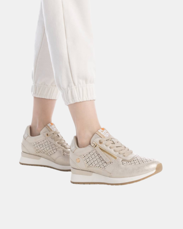 Sapatilhas Mulher REFRESH Ouro 172789