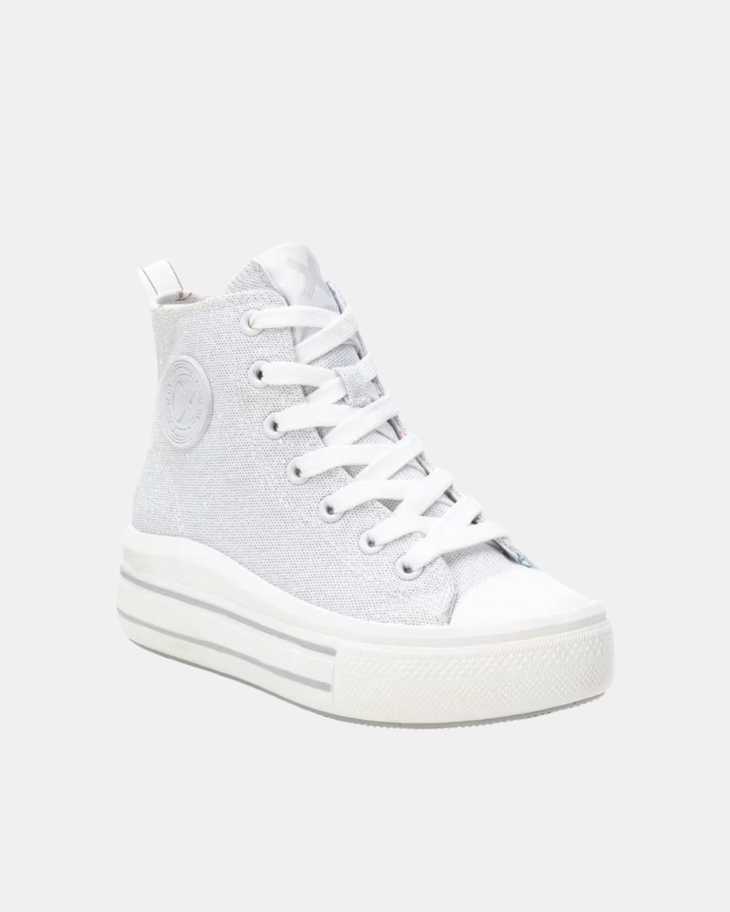 Zapatillas Altas Infantil XTI Plata 151225