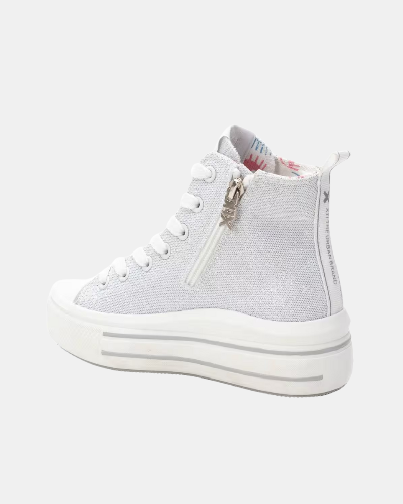 Zapatillas Altas Infantil XTI Plata 151225
