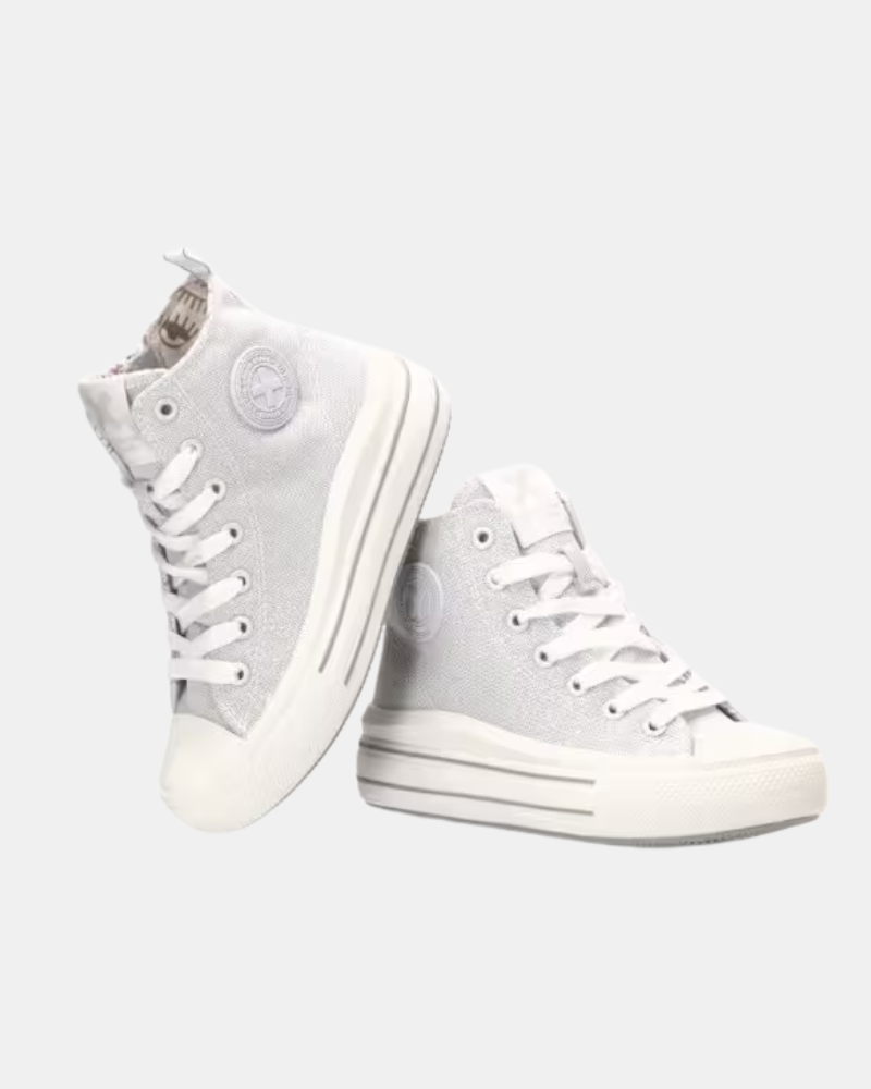 Zapatillas Altas Infantil XTI Plata 151225
