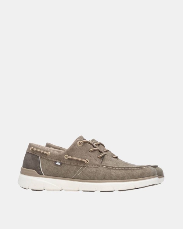 Sapatilhas Baixas Homem XTI Taupe 145762