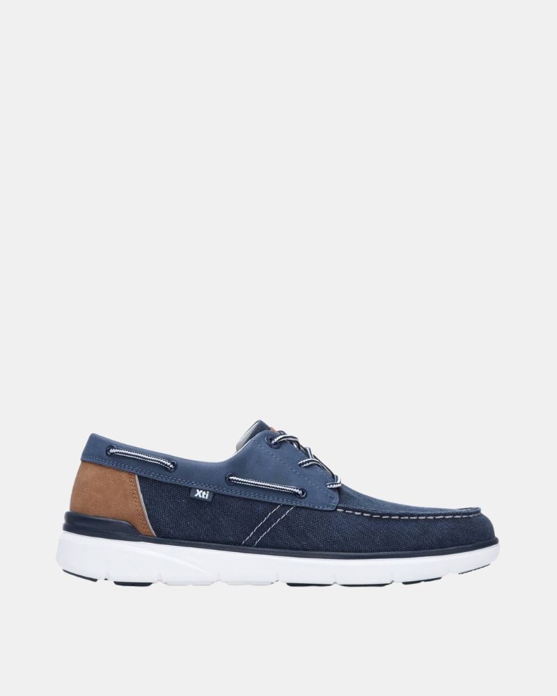 Sapatilhas baixas para homem XTI azul 145762