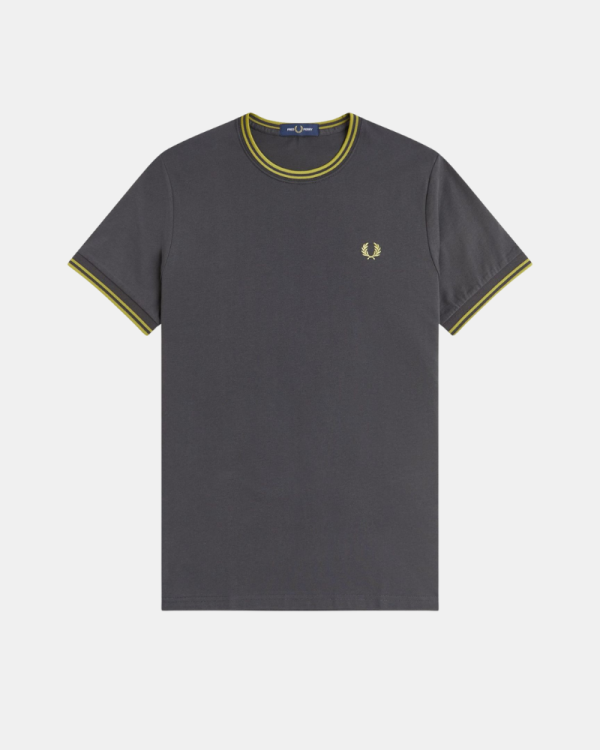 Camisetas Manga corta Hombre FRED PERRY Gris M1588