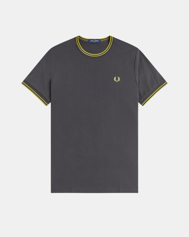 Camisetas Manga corta Hombre FRED PERRY Gris M1588