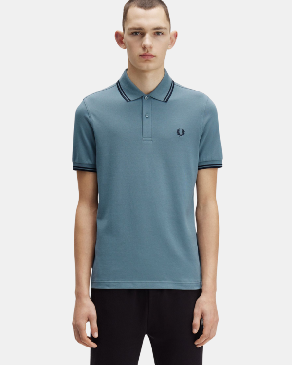 Camisetas Manga corta Hombre FRED PERRY Azul M3600