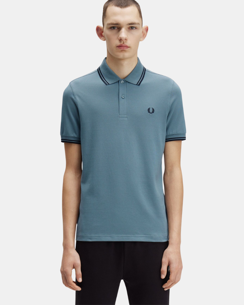 Camisetas Manga corta Hombre FRED PERRY Azul M3600