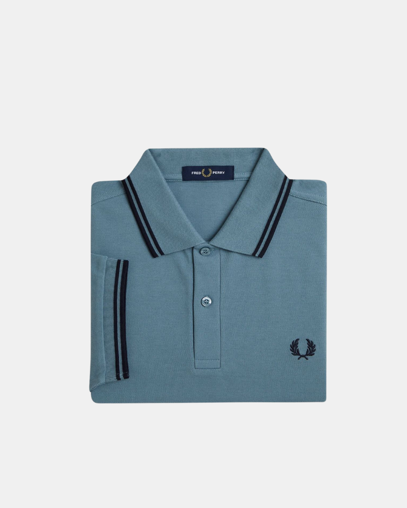 Camisetas Manga corta Hombre FRED PERRY Azul M3600