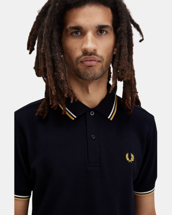 Camisetas Manga corta Hombre FRED PERRY Azul M3600