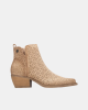 Botins Cowboy Mulher REFRESH Bege 175041