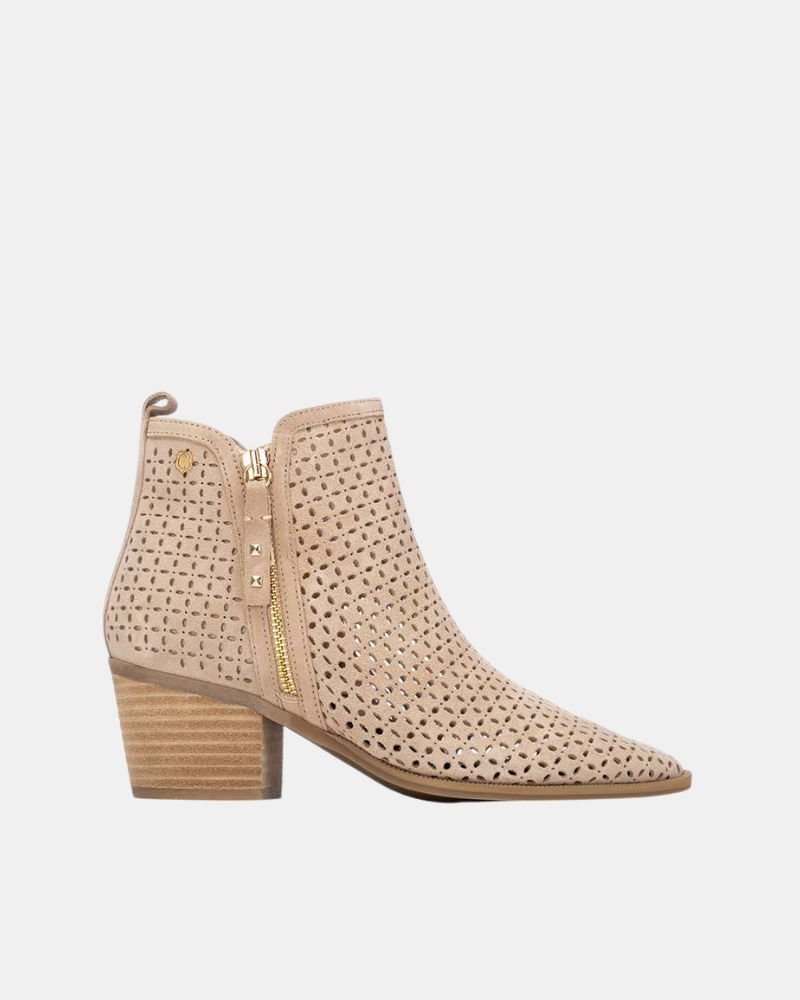 Botins Cowboy Mulher CARMELA Bege 163149
