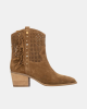 Botins Cowboy Mulher CARMELA Castanho 163150