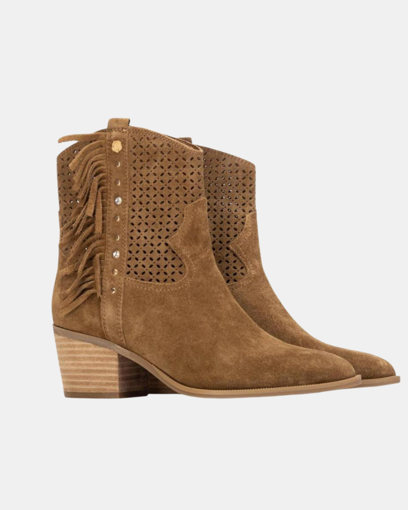 Botins Cowboy Mulher CARMELA Castanho 163150