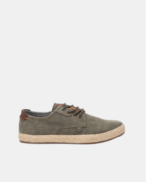 Zapatos Alpargatas Hombre REFRESH Verde 171721
