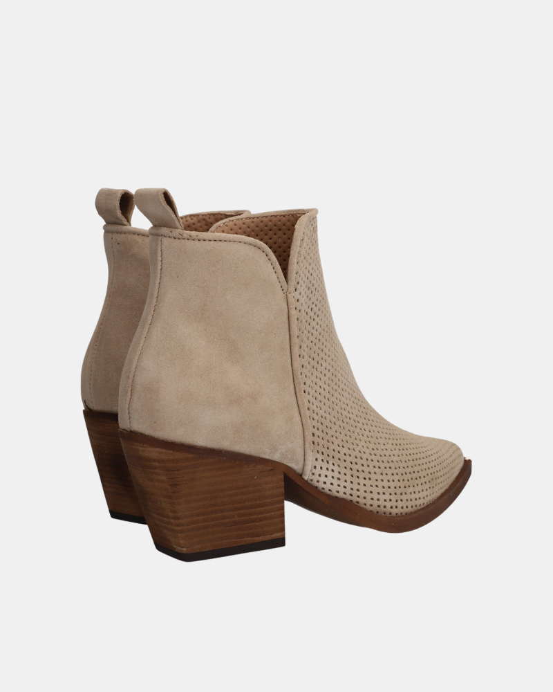 Botines Cowboy Mujer ALPE Beige 53191135