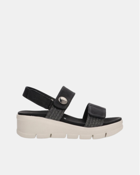 Sandalias Mujer Amarpies Negro ABZ23505